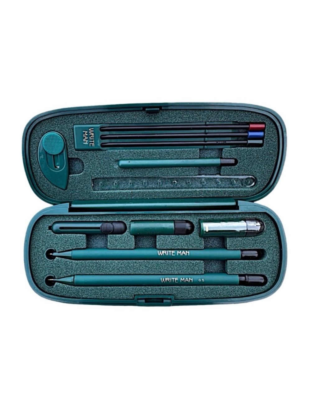 SENSI Write Man Vintage Mechanical Pencil & Drawing Set in Hard Case – Complete